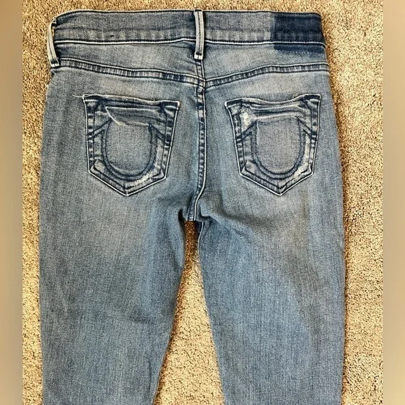 True Religion Women’s Casey Super Skinny Low Rise Jean - Picture 10 of 13